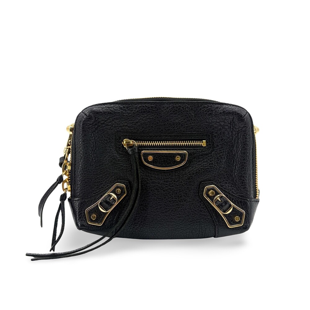 Balenciaga Classic Studs Chain Reporter Leather XS